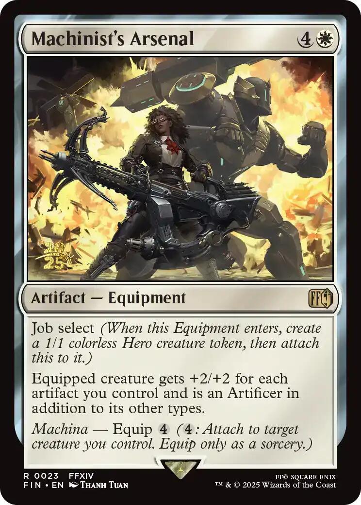 Machinist's Arsenal [FINAL FANTASY Prerelease Promo] | Galaxy Games LLC