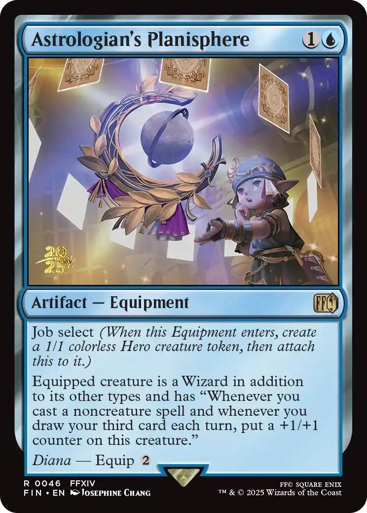 Astrologian's Planisphere [FINAL FANTASY Prerelease Promo] | Galaxy Games LLC