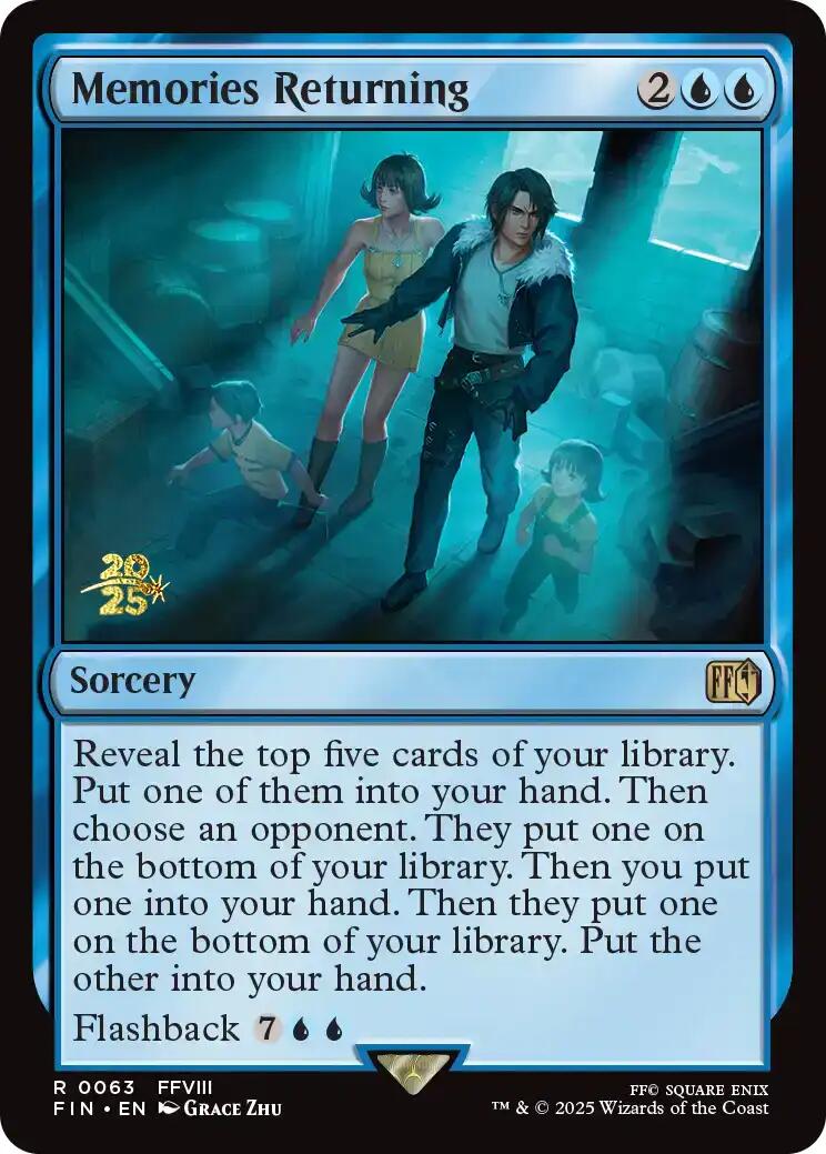 Memories Returning [FINAL FANTASY Prerelease Promo] | Galaxy Games LLC