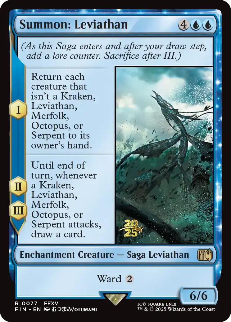 Summon: Leviathan [FINAL FANTASY Prerelease Promo] | Galaxy Games LLC