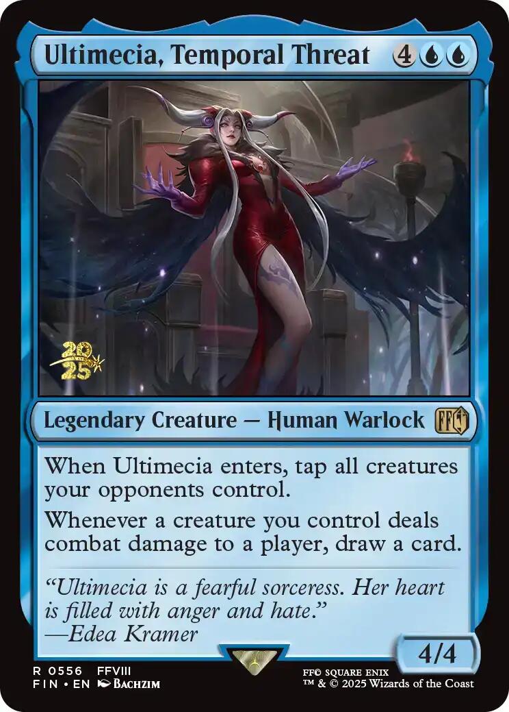 Ultimecia, Temporal Threat [FINAL FANTASY Prerelease Promo] | Galaxy Games LLC