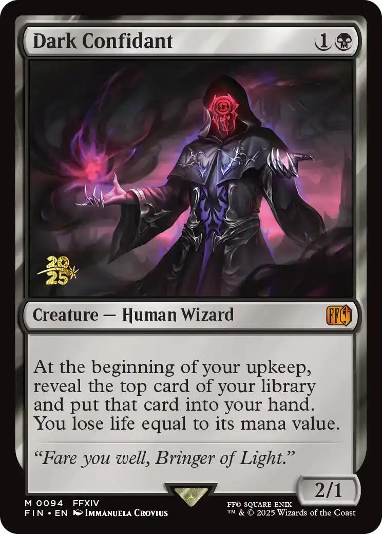 Dark Confidant [FINAL FANTASY Prerelease Promo] | Galaxy Games LLC