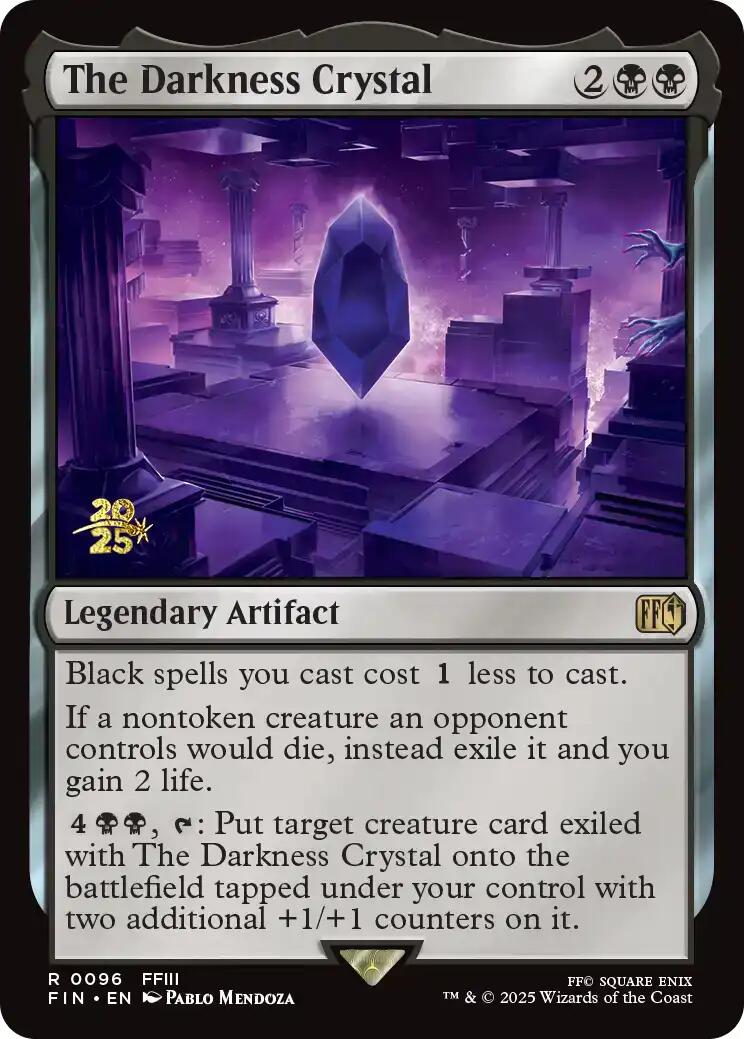 The Darkness Crystal [FINAL FANTASY Prerelease Promo] | Galaxy Games LLC
