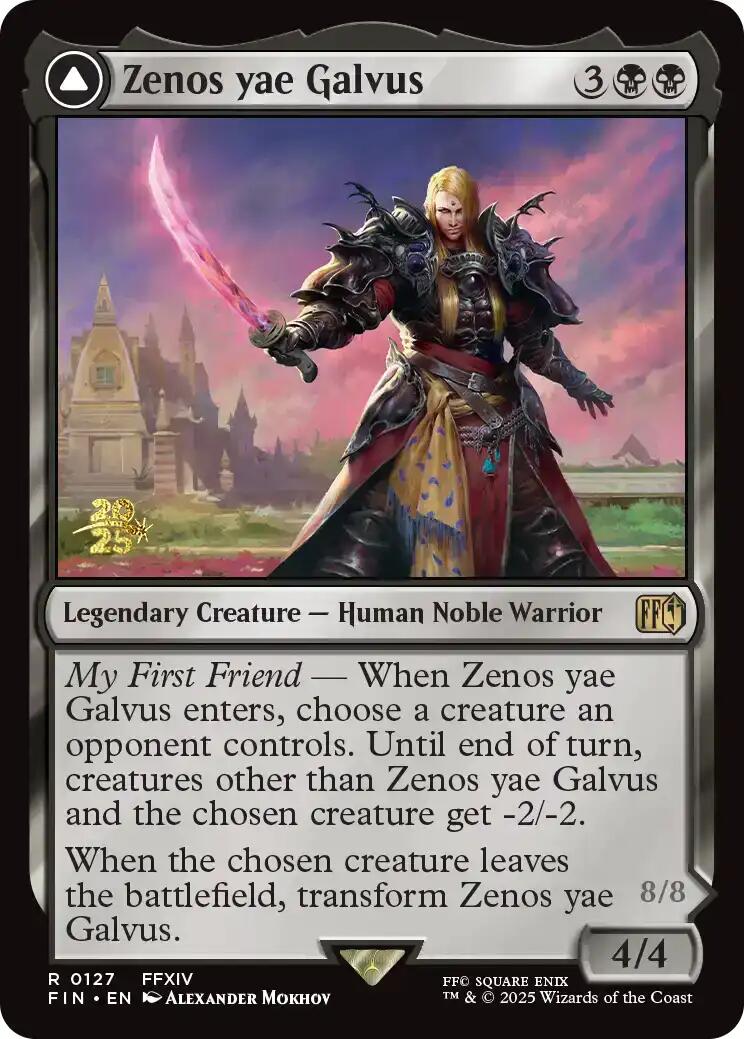 Zenos yae Galvus // Shinryu, Transcendent Rival [FINAL FANTASY Prerelease Promo] | Galaxy Games LLC