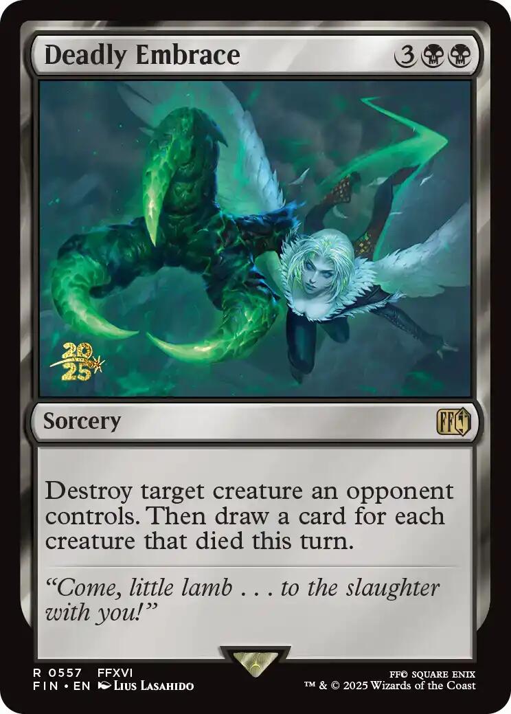 Deadly Embrace [FINAL FANTASY Prerelease Promo] | Galaxy Games LLC