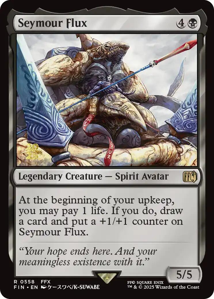 Seymour Flux [FINAL FANTASY Prerelease Promo] | Galaxy Games LLC