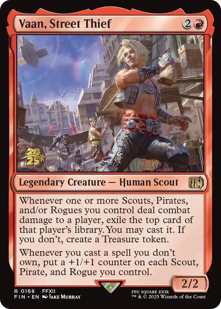 Vaan, Street Thief [FINAL FANTASY Prerelease Promo] | Galaxy Games LLC