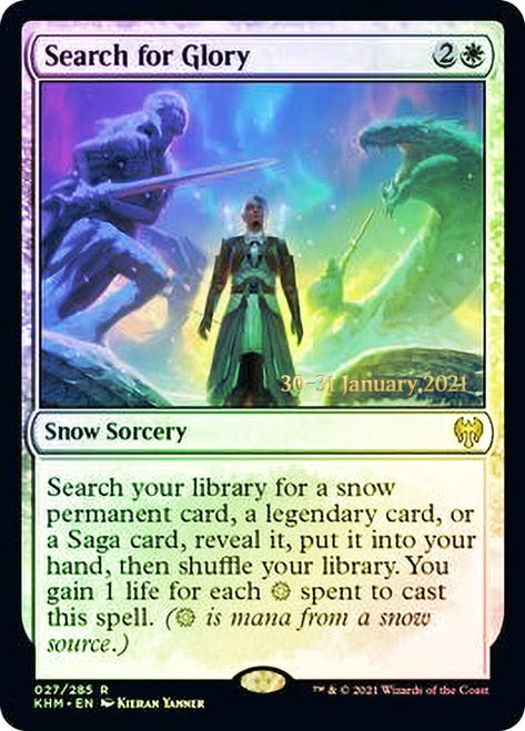 Search for Glory [Kaldheim Prerelease Promos] | Galaxy Games LLC