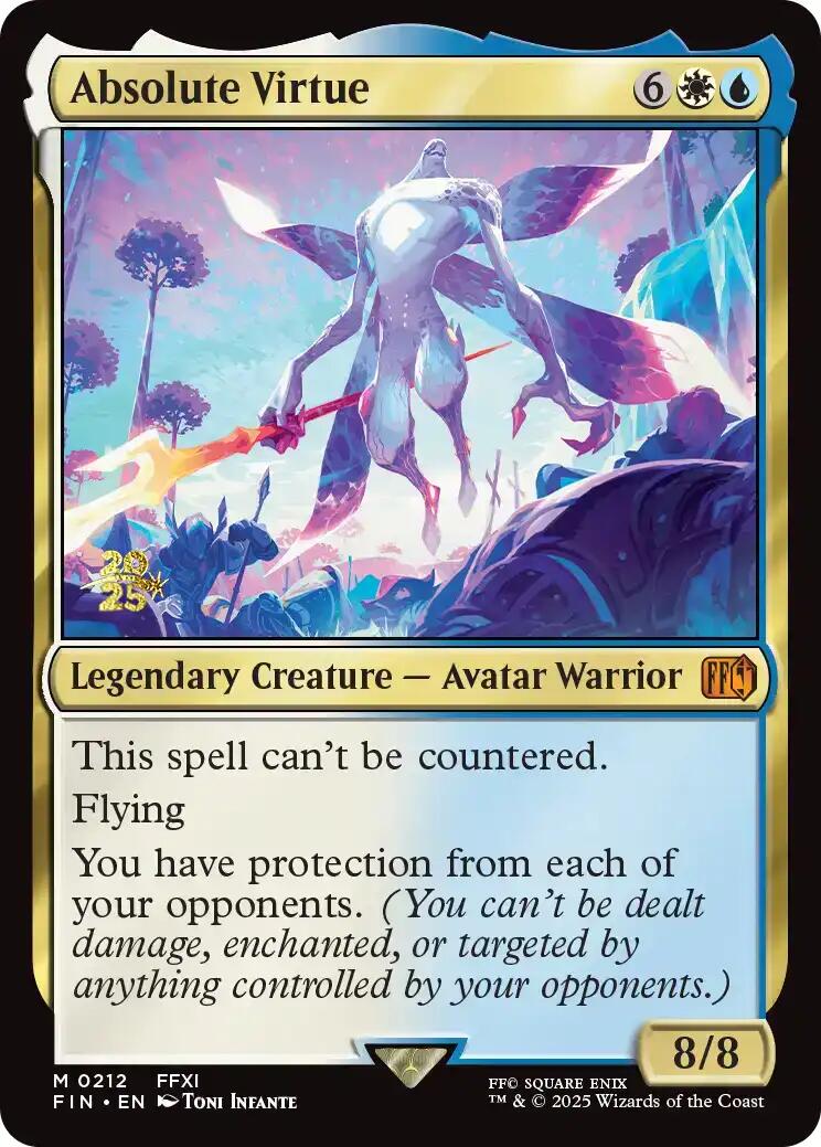 Absolute Virtue [FINAL FANTASY Prerelease Promo] | Galaxy Games LLC