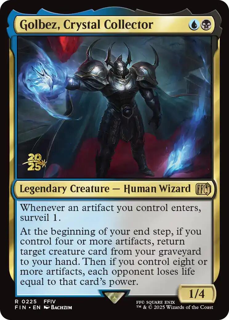 Golbez, Crystal Collector [FINAL FANTASY Prerelease Promo] | Galaxy Games LLC