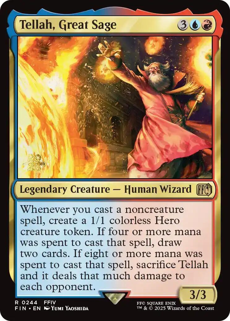Tellah, Great Sage [FINAL FANTASY Prerelease Promo] | Galaxy Games LLC