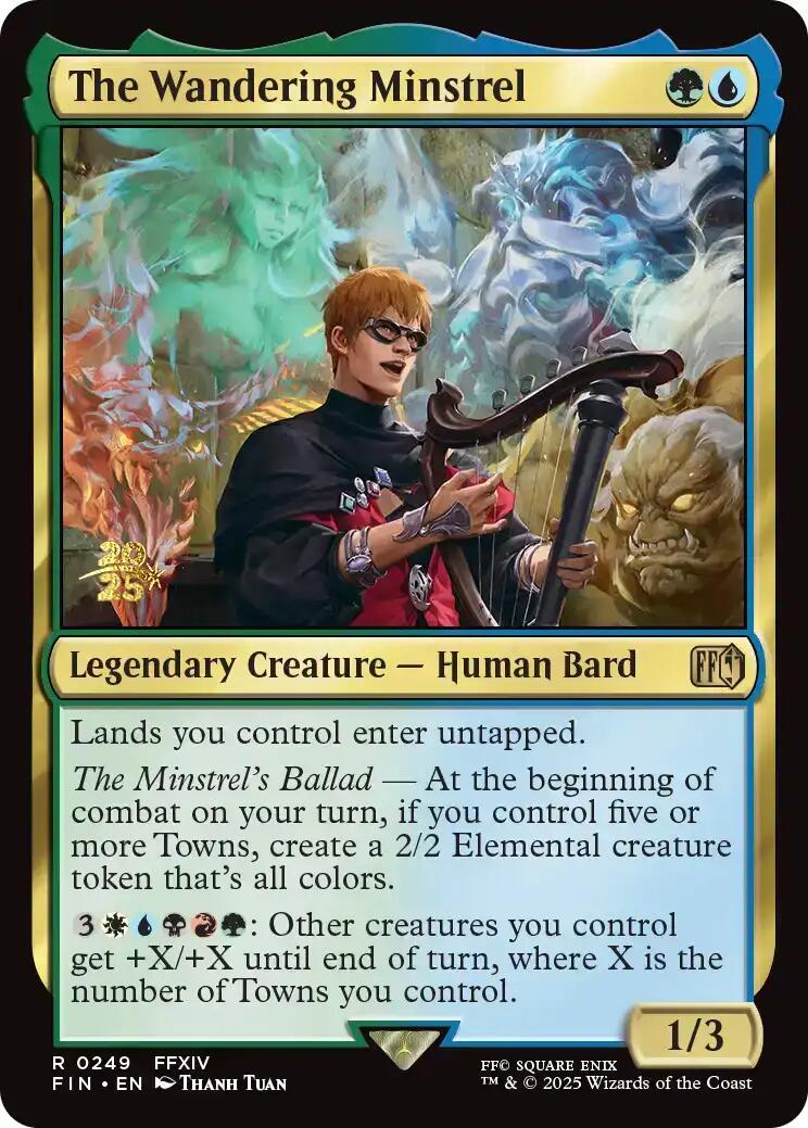 The Wandering Minstrel [FINAL FANTASY Prerelease Promo] | Galaxy Games LLC