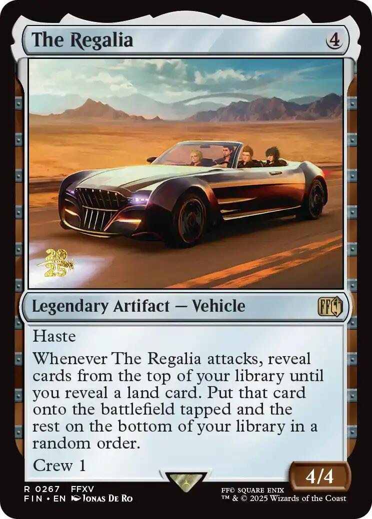 The Regalia [FINAL FANTASY Prerelease Promo] | Galaxy Games LLC