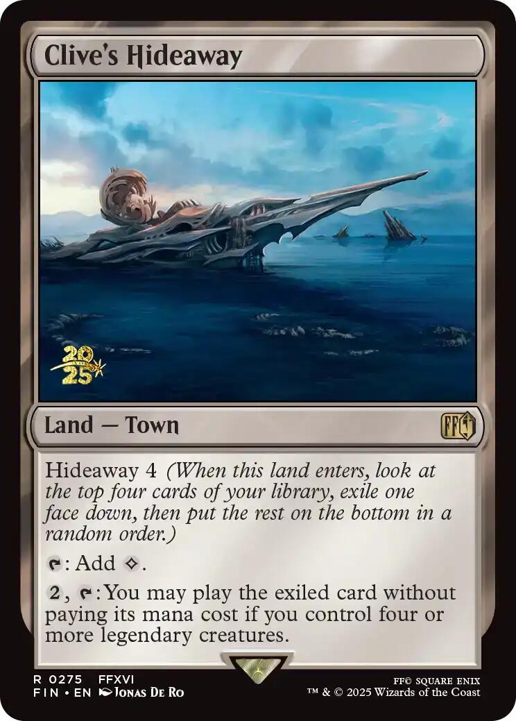 Clive's Hideaway [FINAL FANTASY Prerelease Promo] | Galaxy Games LLC