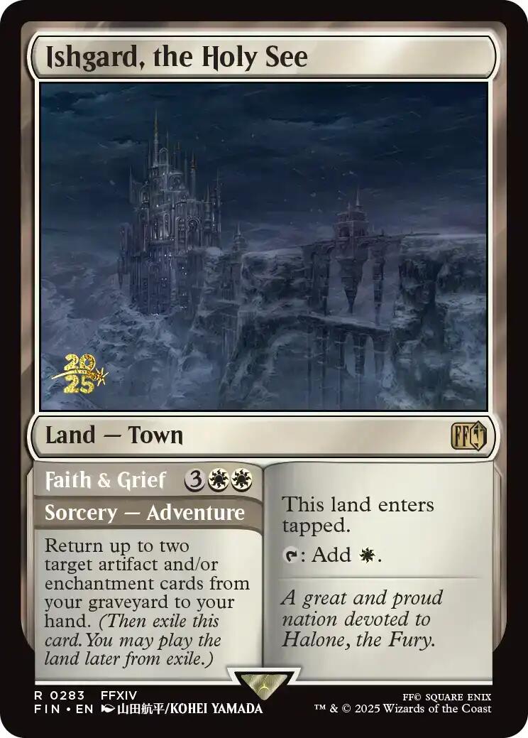 Ishgard, the Holy See [FINAL FANTASY Prerelease Promo] | Galaxy Games LLC