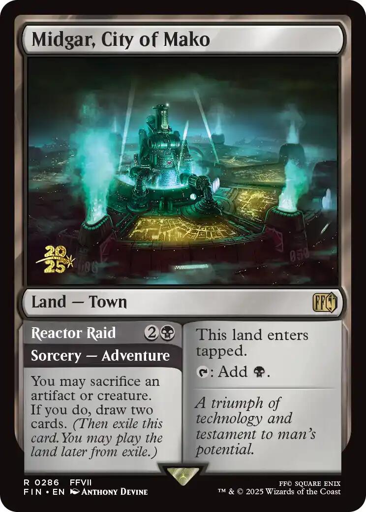 Midgar, City of Mako [FINAL FANTASY Prerelease Promo] | Galaxy Games LLC