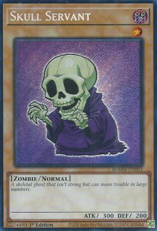 Skull Servant [BLMM-EN002] Secret Rare | Galaxy Games LLC