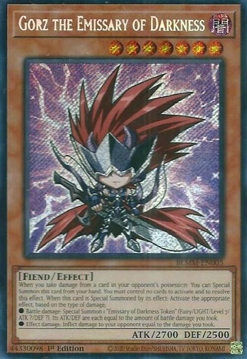 Gorz the Emissary of Darkness [BLMM-EN005] Secret Rare | Galaxy Games LLC