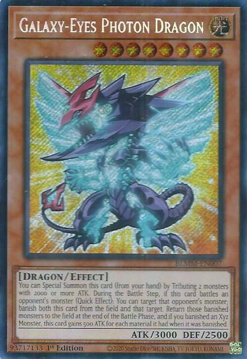 Galaxy-Eyes Photon Dragon [BLMM-EN007] Secret Rare | Galaxy Games LLC