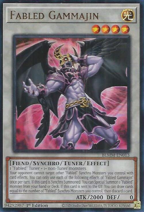 Fabled Gammajin [BLMM-EN013] Ultra Rare | Galaxy Games LLC