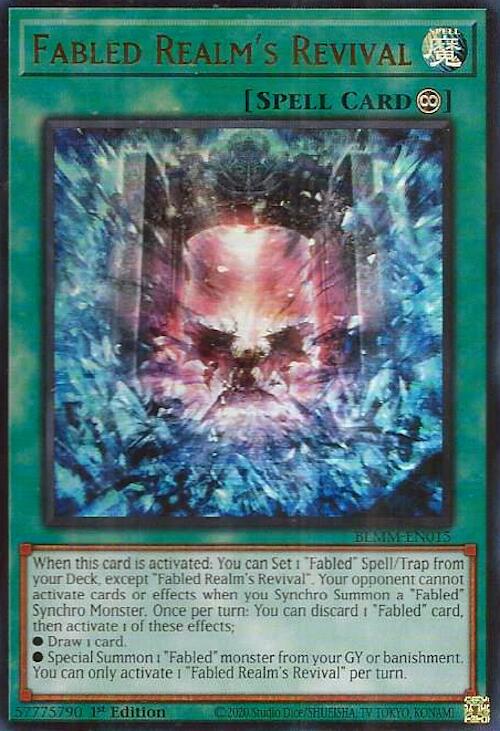 Fabled Realm's Revival [BLMM-EN015] Ultra Rare | Galaxy Games LLC