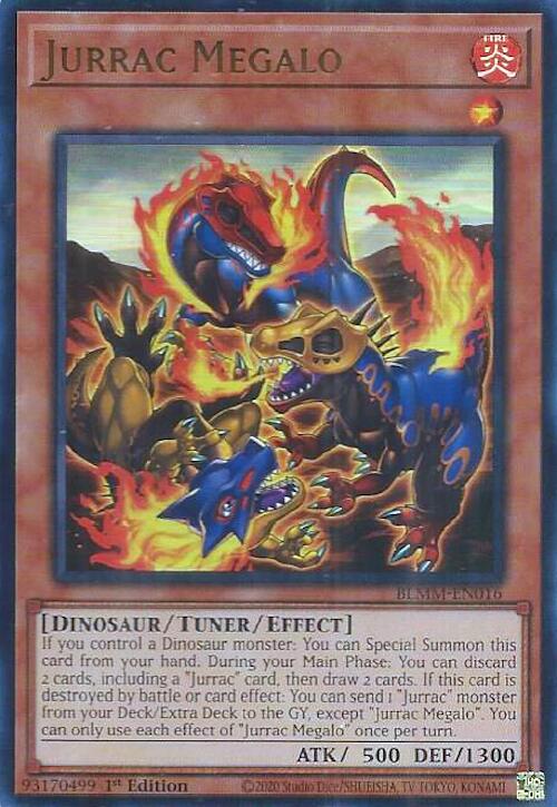 Jurrac Megalo [BLMM-EN016] Ultra Rare | Galaxy Games LLC