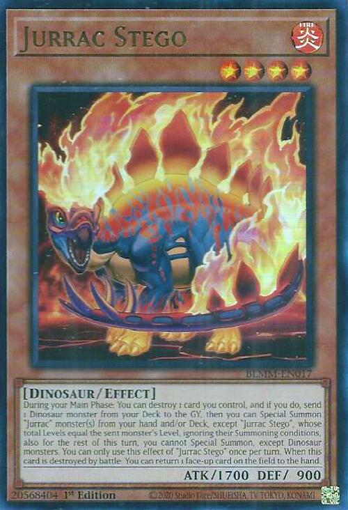 Jurrac Stego [BLMM-EN017] Ultra Rare | Galaxy Games LLC