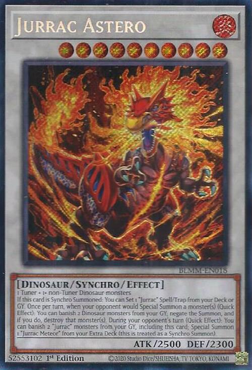 Jurrac Astero [BLMM-EN018] Secret Rare | Galaxy Games LLC