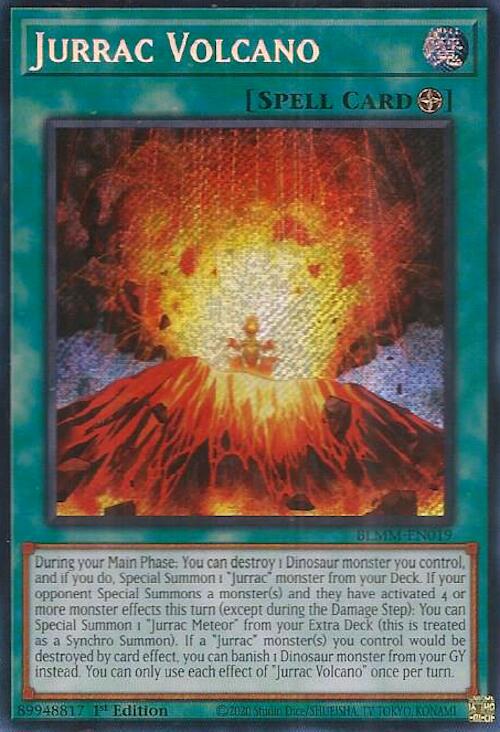 Jurrac Volcano [BLMM-EN019] Secret Rare | Galaxy Games LLC