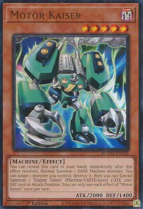Motor Kaiser [BLMM-EN028] Ultra Rare | Galaxy Games LLC