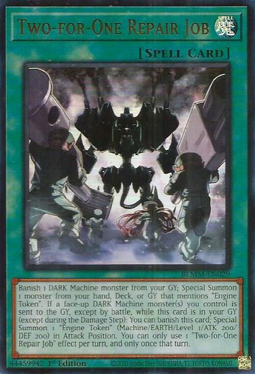 Two-for-One Repair Job [BLMM-EN029] Ultra Rare | Galaxy Games LLC