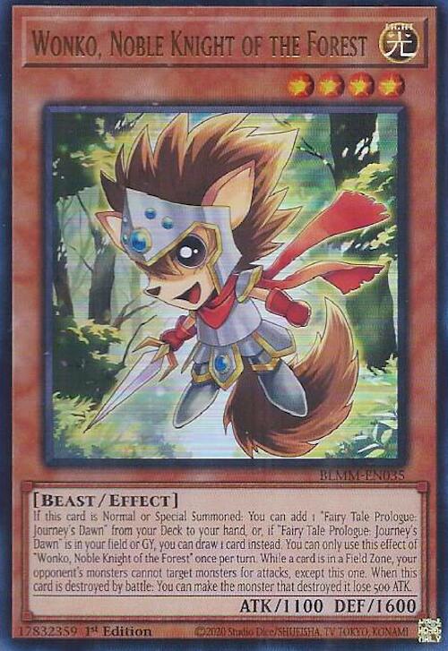 Wonko, Noble Knight of the Forest [BLMM-EN035] Ultra Rare | Galaxy Games LLC