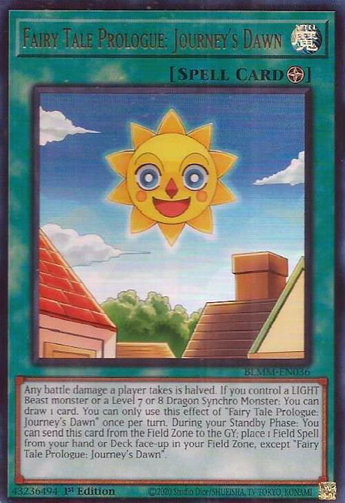 Fairy Tale Prologue: Journey's Dawn [BLMM-EN036] Ultra Rare | Galaxy Games LLC
