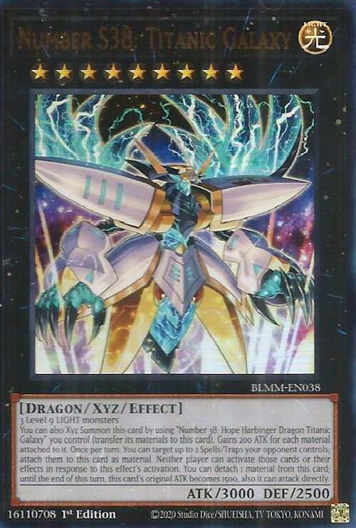 Number S38: Titanic Galaxy [BLMM-EN038] Ultra Rare | Galaxy Games LLC
