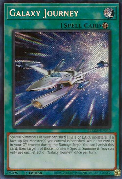 Galaxy Journey [BLMM-EN040] Secret Rare | Galaxy Games LLC