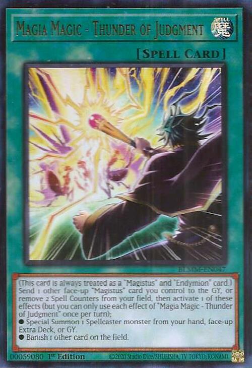 Magia Magic - Thunder of Judgment [BLMM-EN047] Ultra Rare | Galaxy Games LLC