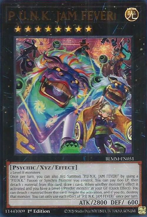 P.U.N.K. JAM FEVER! [BLMM-EN051] Ultra Rare | Galaxy Games LLC