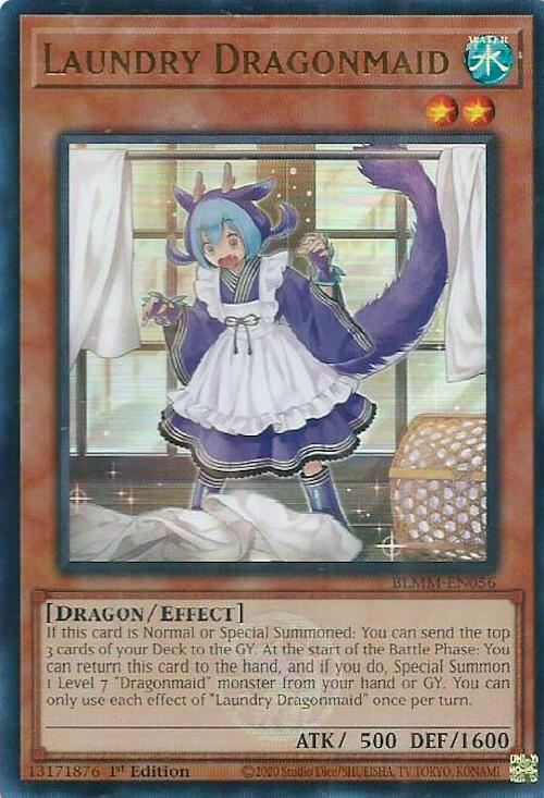 Laundry Dragonmaid [BLMM-EN056] Ultra Rare | Galaxy Games LLC