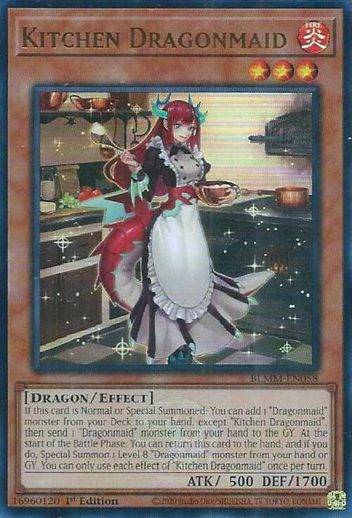 Kitchen Dragonmaid [BLMM-EN058] Ultra Rare | Galaxy Games LLC