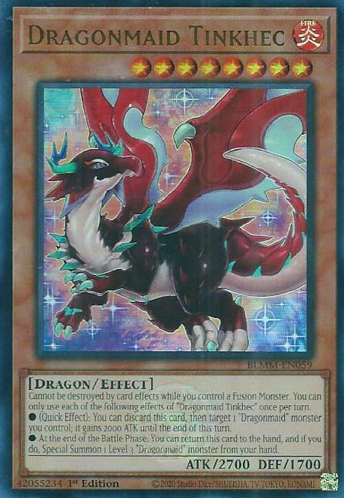 Dragonmaid Tinkhec [BLMM-EN059] Ultra Rare | Galaxy Games LLC