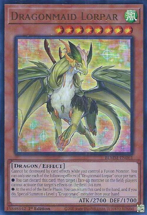 Dragonmaid Lorpar [BLMM-EN061] Ultra Rare | Galaxy Games LLC