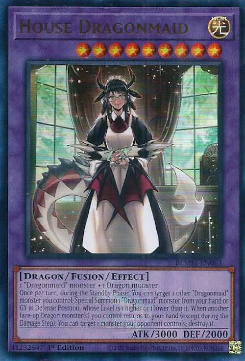 House Dragonmaid [BLMM-EN063] Ultra Rare | Galaxy Games LLC