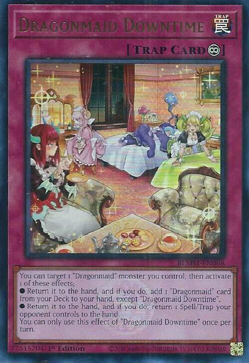 Dragonmaid Downtime [BLMM-EN068] Ultra Rare | Galaxy Games LLC