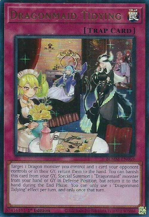 Dragonmaid Tidying [BLMM-EN069] Ultra Rare | Galaxy Games LLC