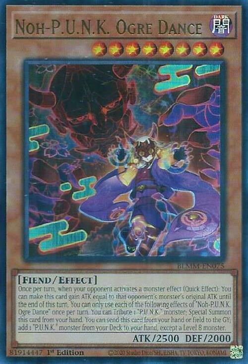 Noh-P.U.N.K. Ogre Dance [BLMM-EN075] Ultra Rare | Galaxy Games LLC
