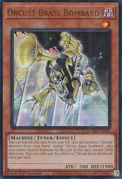 Orcust Brass Bombard [BLMM-EN083] Ultra Rare | Galaxy Games LLC