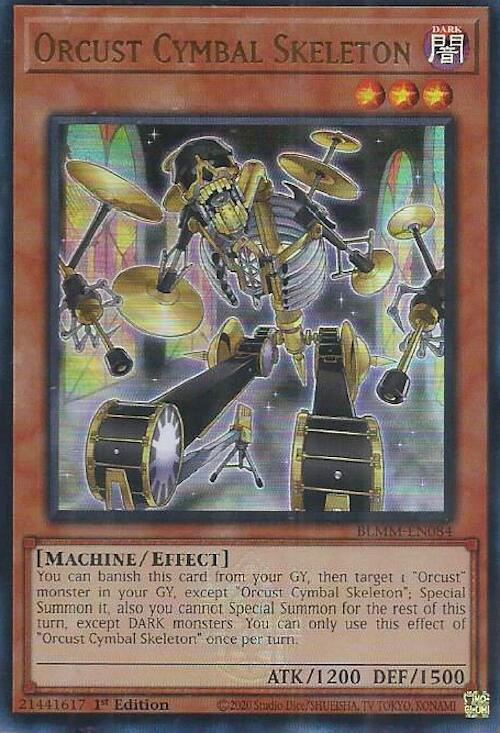 Orcust Cymbal Skeleton [BLMM-EN084] Ultra Rare | Galaxy Games LLC