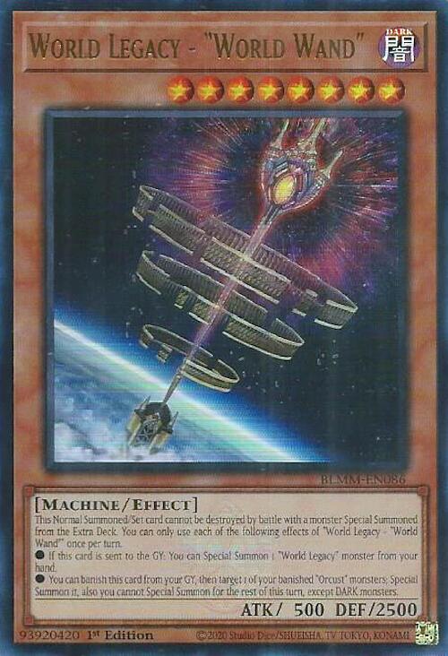 World Legacy - "World Wand" [BLMM-EN086] Ultra Rare | Galaxy Games LLC