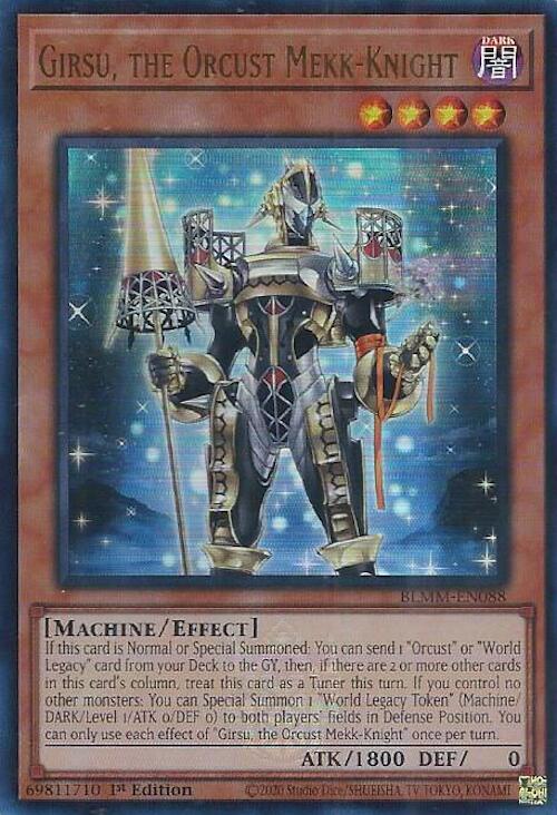 Girsu, the Orcust Mekk-Knight [BLMM-EN088] Ultra Rare | Galaxy Games LLC