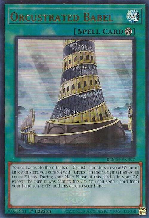 Orcustrated Babel [BLMM-EN097] Ultra Rare | Galaxy Games LLC